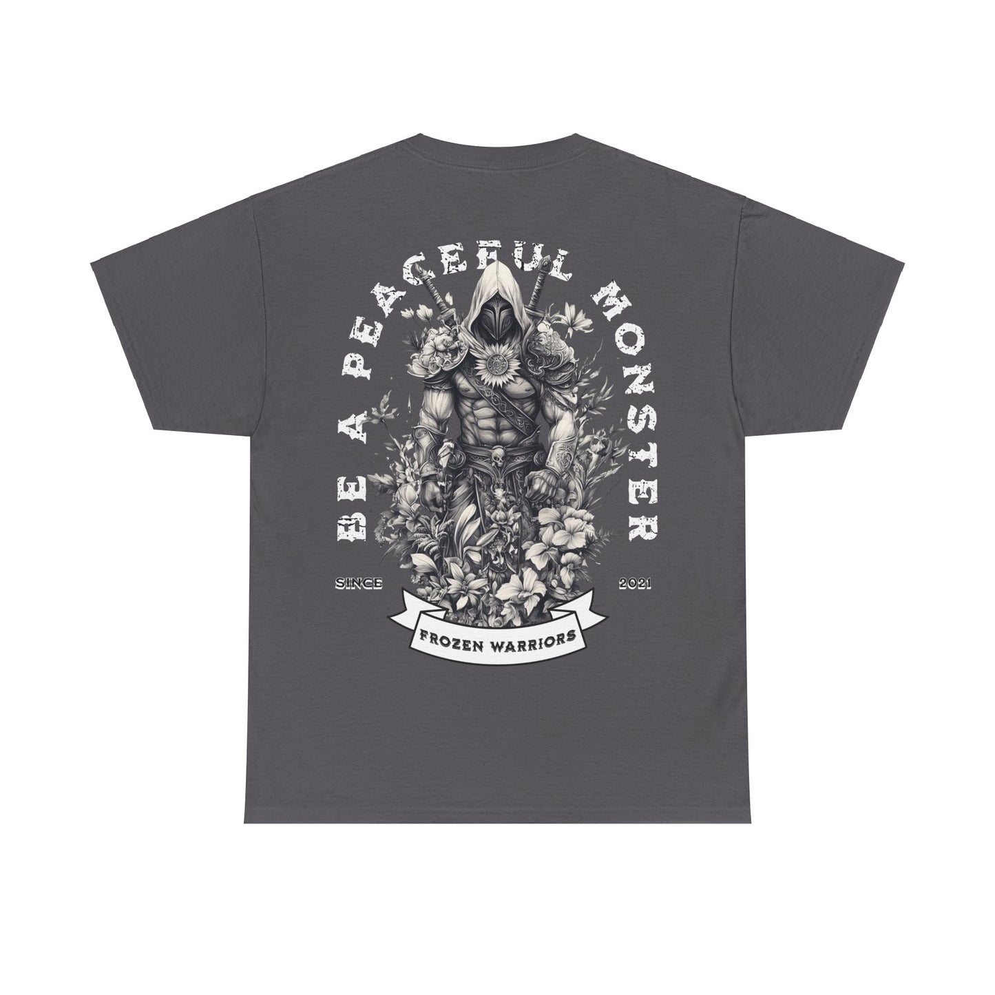 Unisex Heavy Cotton Peaceful warrior black