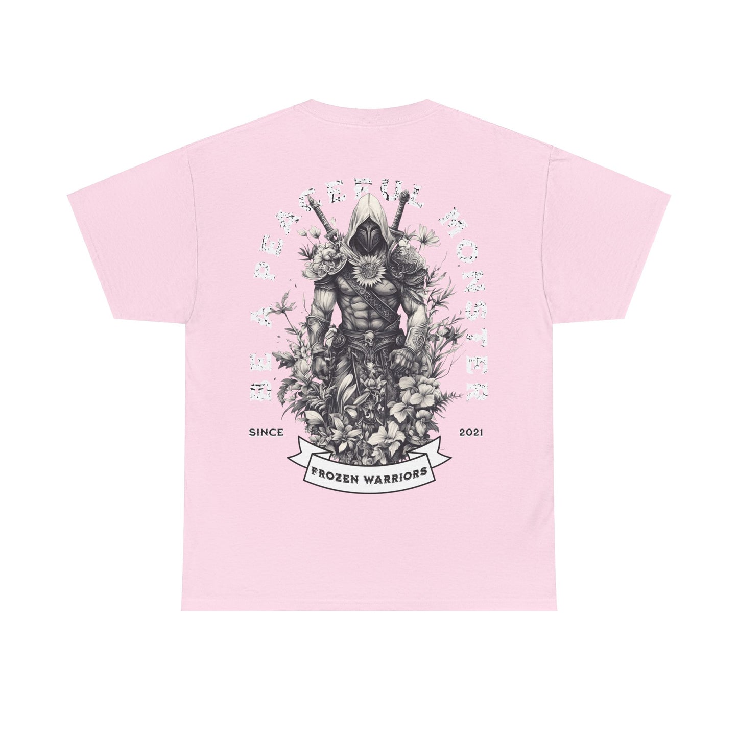 Unisex Heavy Cotton Peaceful warrior black