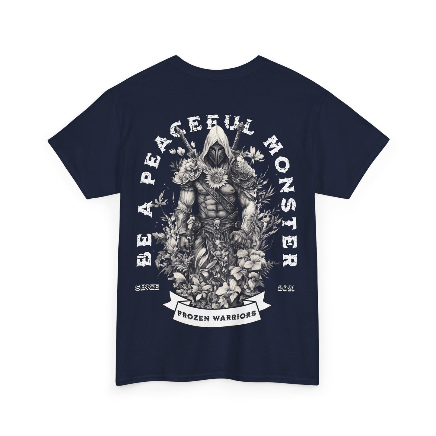 Unisex Heavy Cotton Peaceful warrior black