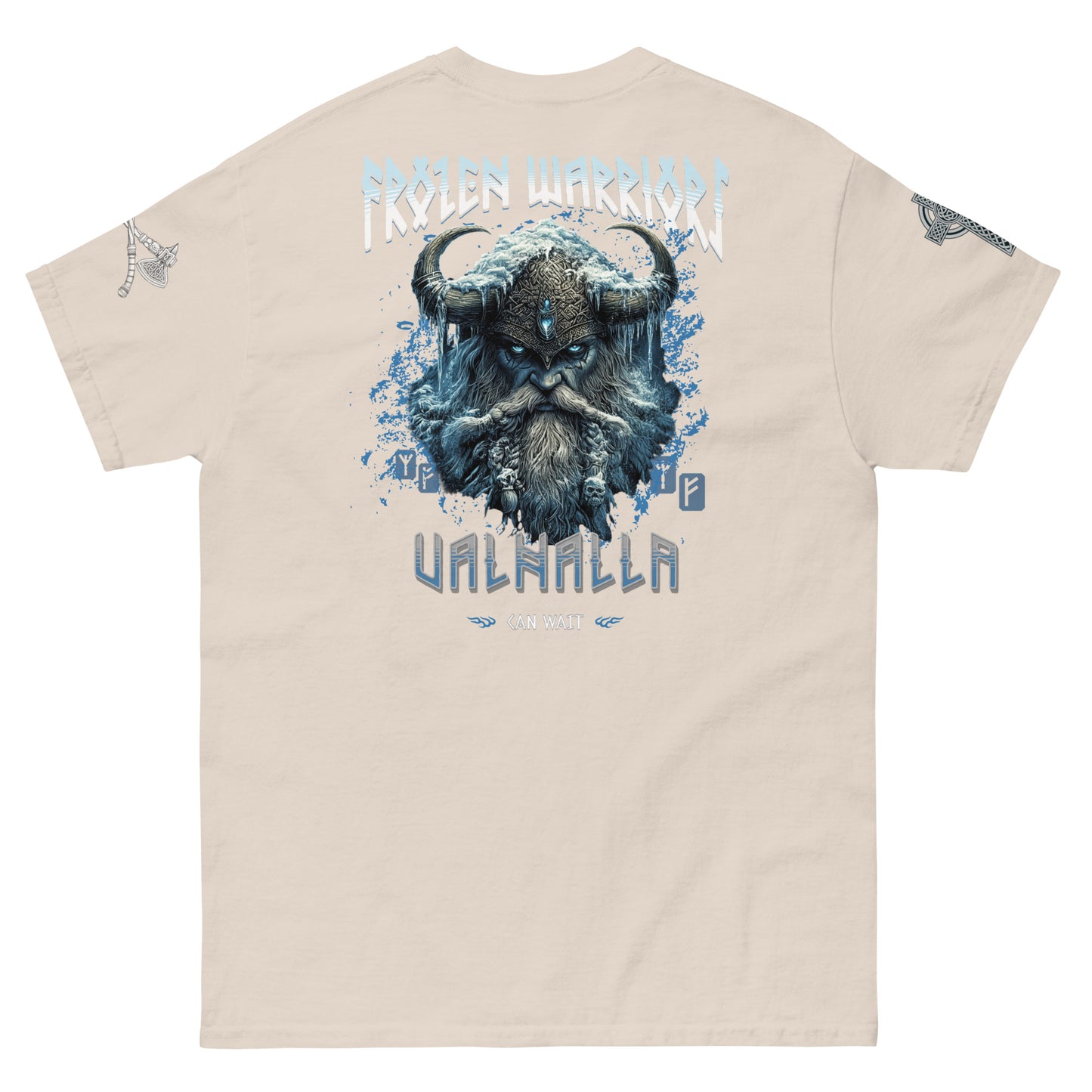 T-shirt classique unisexe Valhalla Guerrier