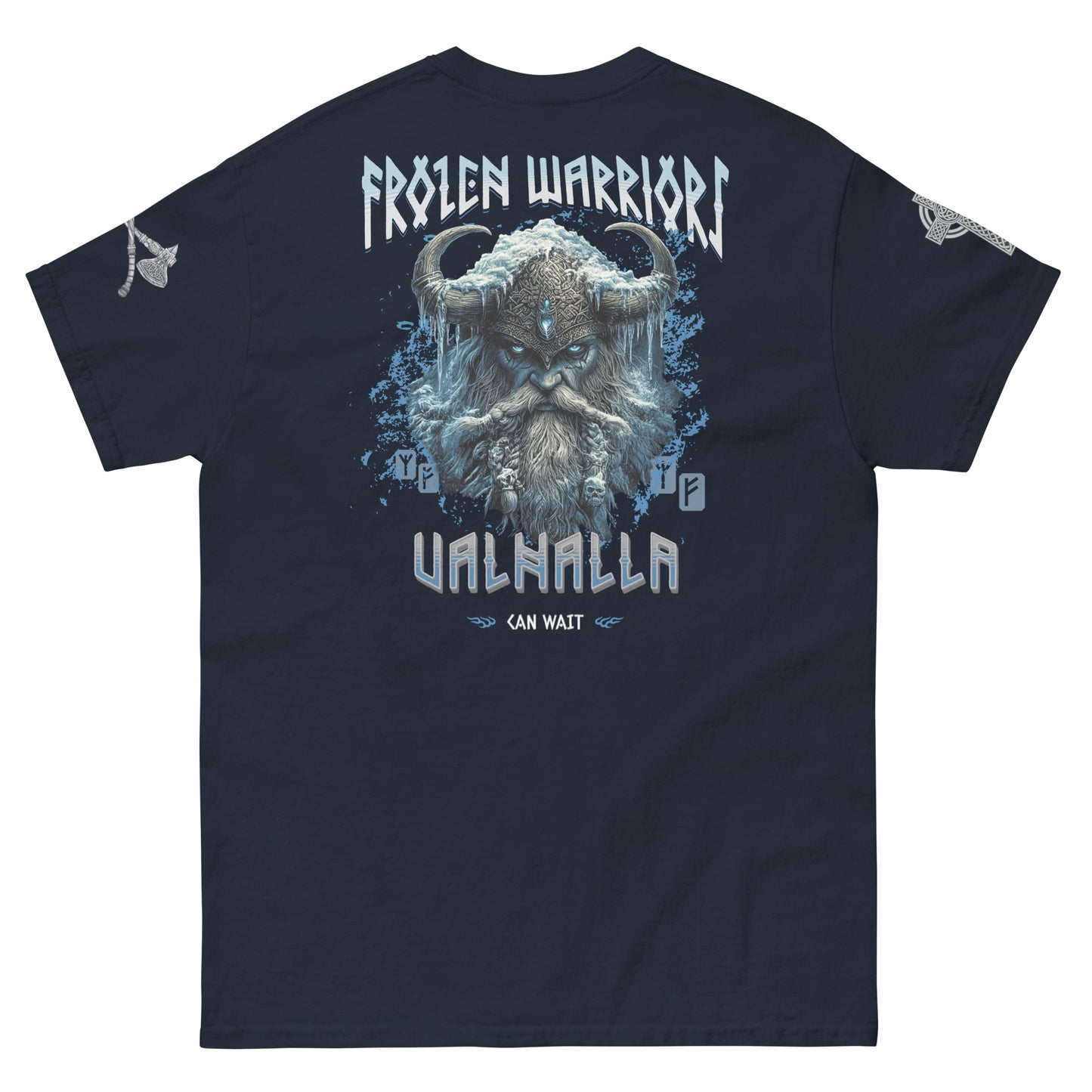 T-shirt classique unisexe Valhalla Guerrier