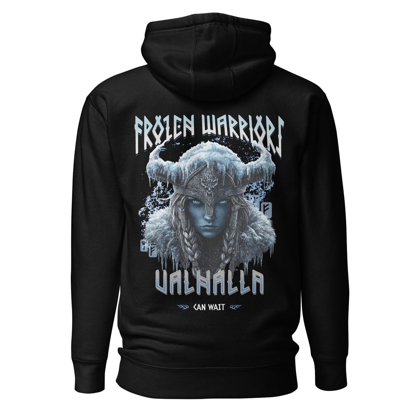 Sweat à Capuche Unisexe Valhalla Guerrière