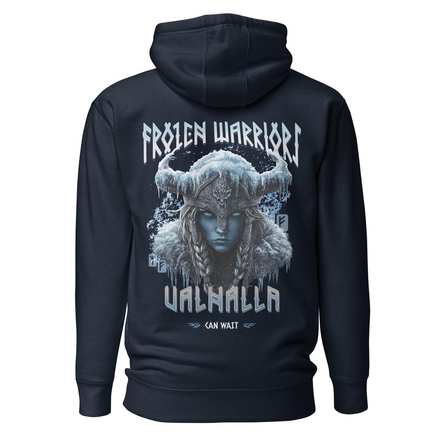 Sweat à Capuche Unisexe Valhalla Guerrière