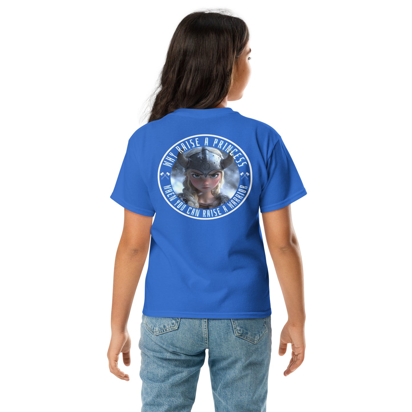 T-shirt classique enfant why raise a princess 5