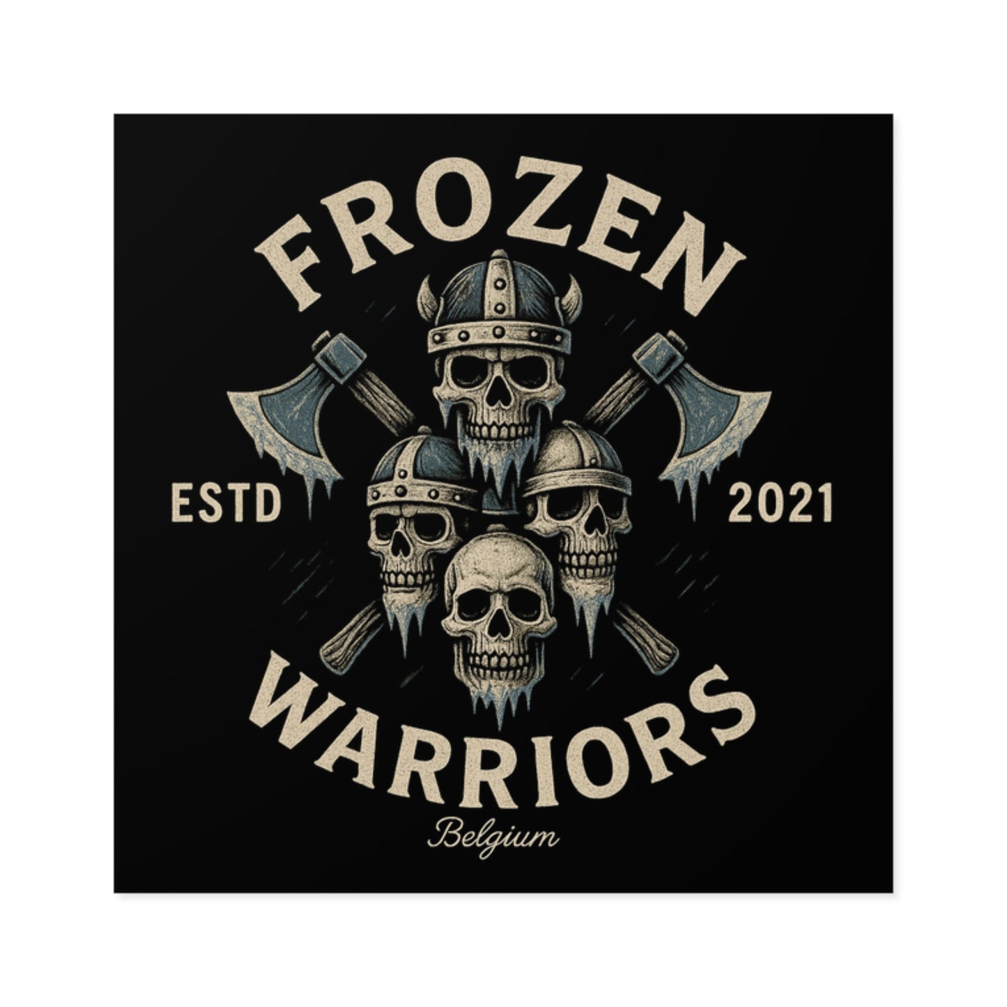 Viking Warrior Stickers | Edgy Decor, Laptop Accessories, Gift for Gamers, Halloween, Metalheads, Outdoor Enthusiasts