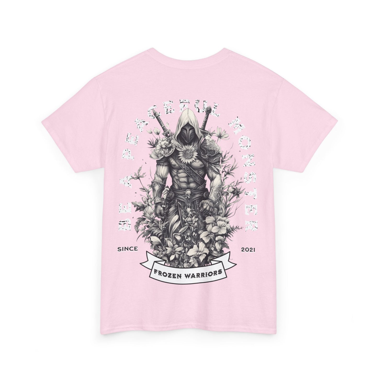 Unisex Heavy Cotton Peaceful warrior black