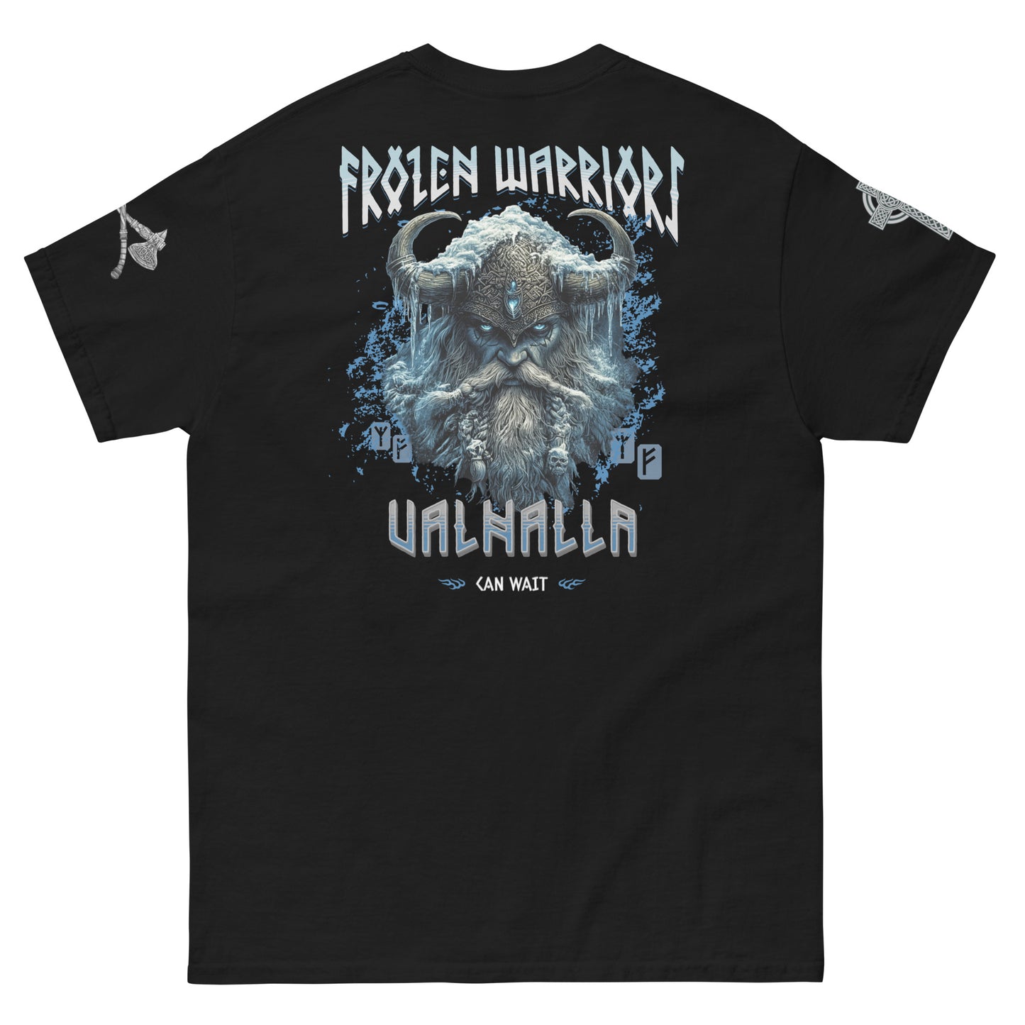 T-shirt classique unisexe Valhalla Guerrier