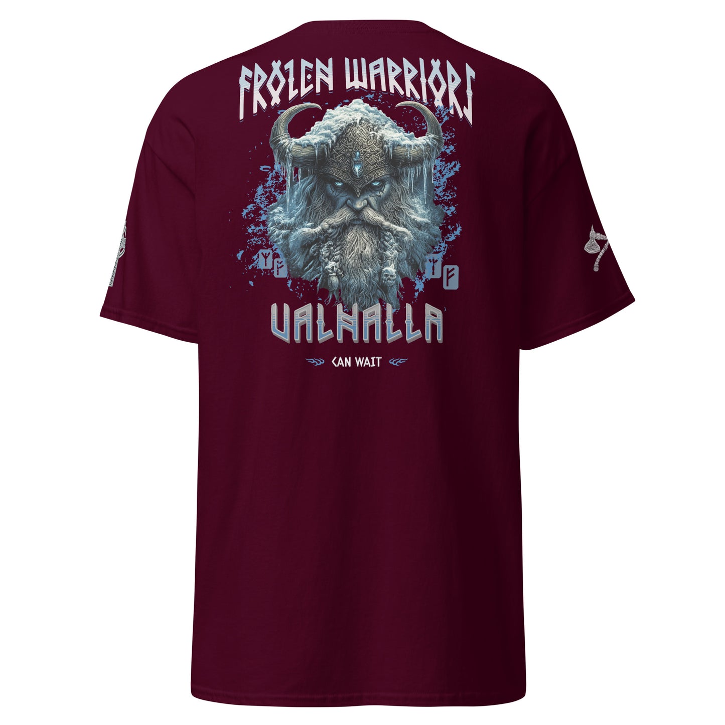 T-shirt classique unisexe Valhalla Guerrier