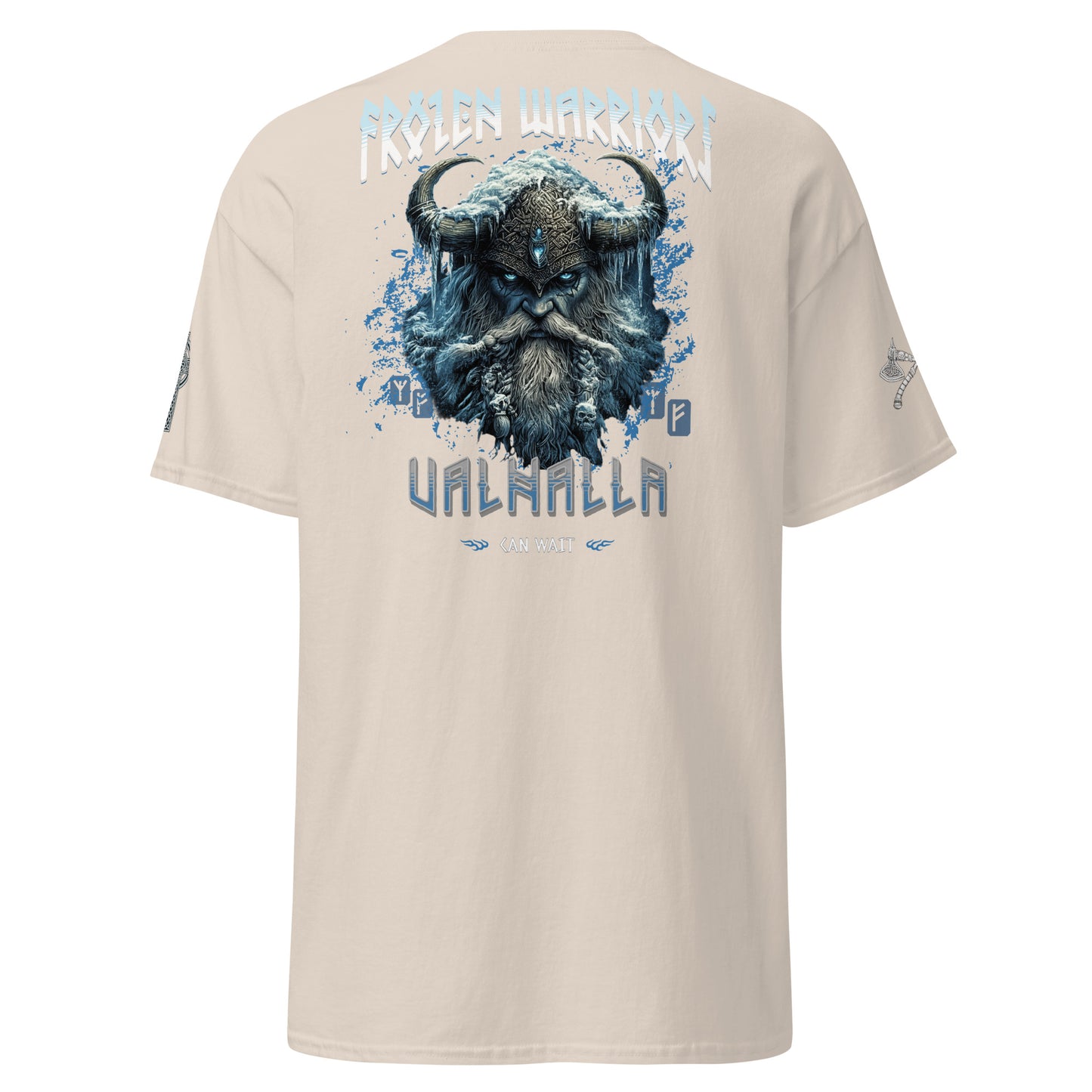 T-shirt classique unisexe Valhalla Guerrier