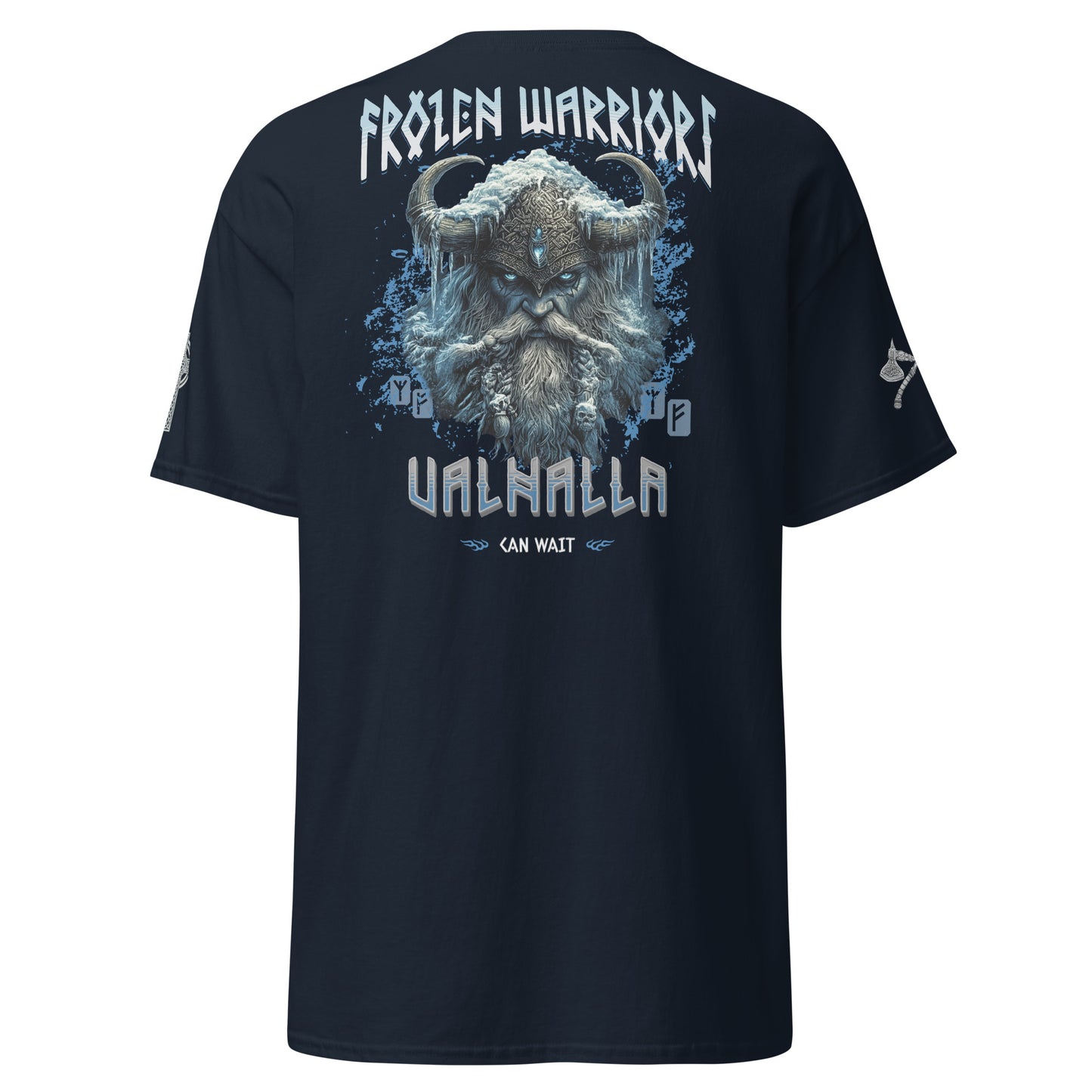 T-shirt classique unisexe Valhalla Guerrier