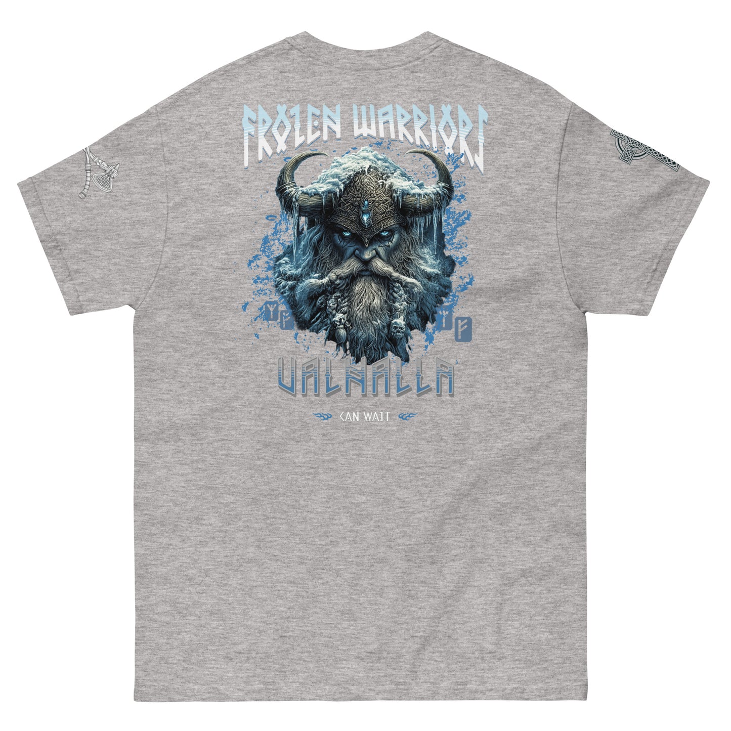 T-shirt classique unisexe Valhalla Guerrier