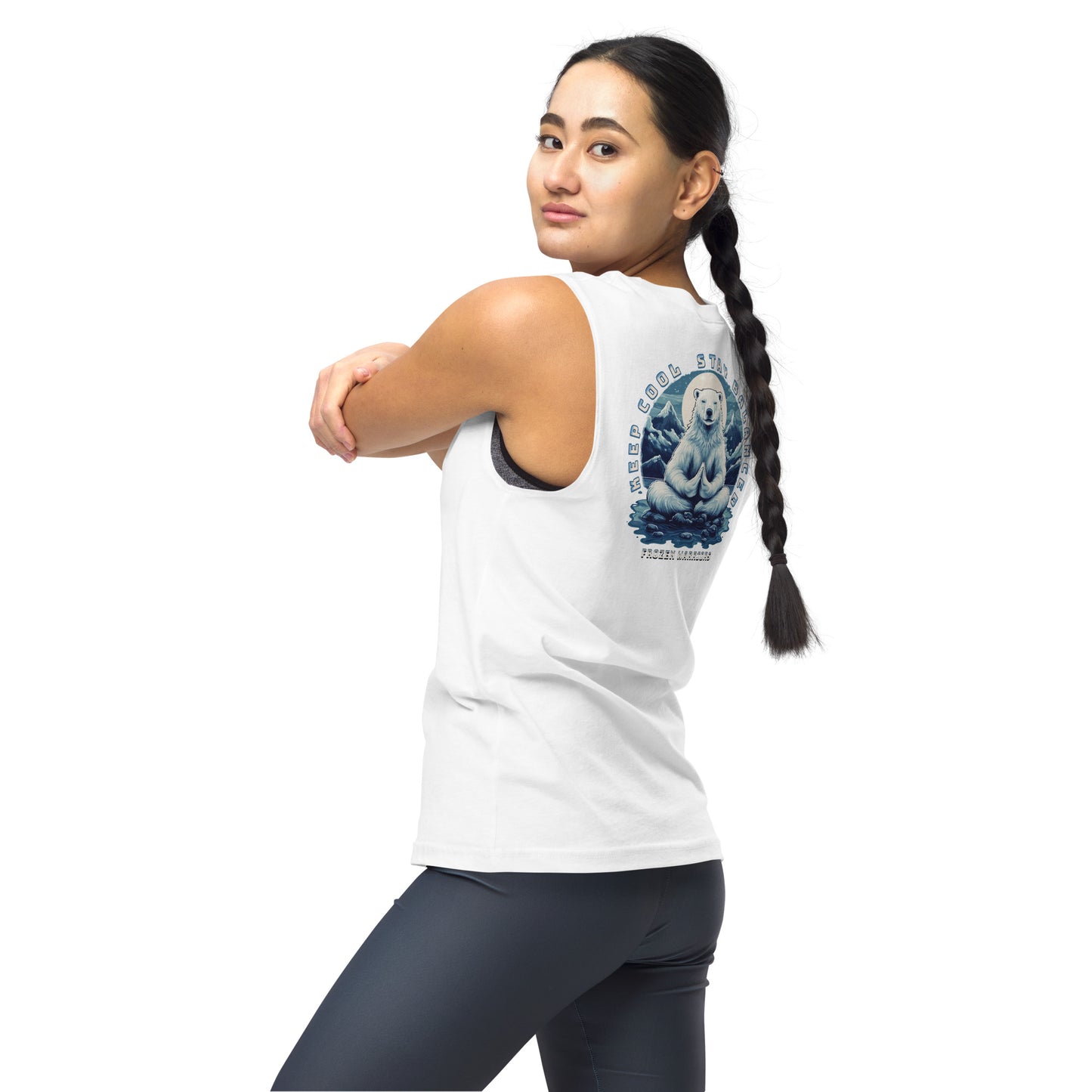 T-shirt Sans Manches Ours polaire