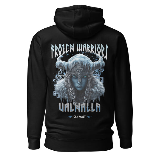 Sweat à Capuche Unisexe Valhalla Guerrière